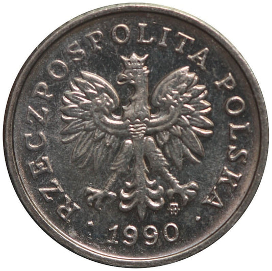 10 groszy, 1990, stan 1-