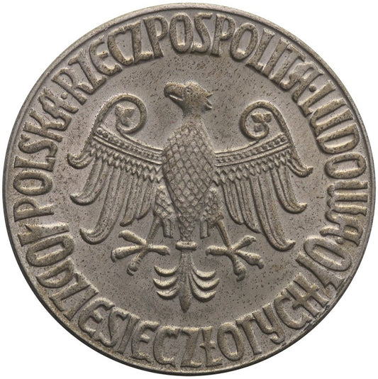 10 złotych Kazimierz Wielki próba 1964, stan 1-/2+